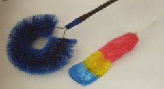 Spinnfeger oval mit Teleskopstiel