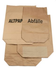 Papier Bio-Abfallsack 120 Liter