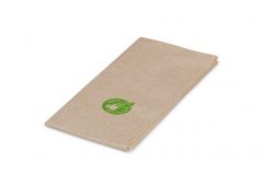 Zelltuchserviette recycling 33x33 cm 1/8 Falz 1000 Stück