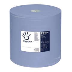 Putztuchrolle Wischtuch 3-lagig blau, 36 cm, 1000 Abrisse