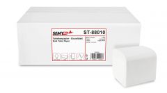 Einzelblatt Toilettenpapier 2-lagig hochweiß (Bulk-Pack)