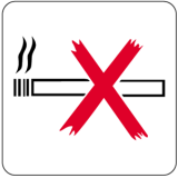 Piktogramm Nichtraucher