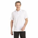 Polo-Shirt Kurzarm Unisex HACCP-Norm weiß